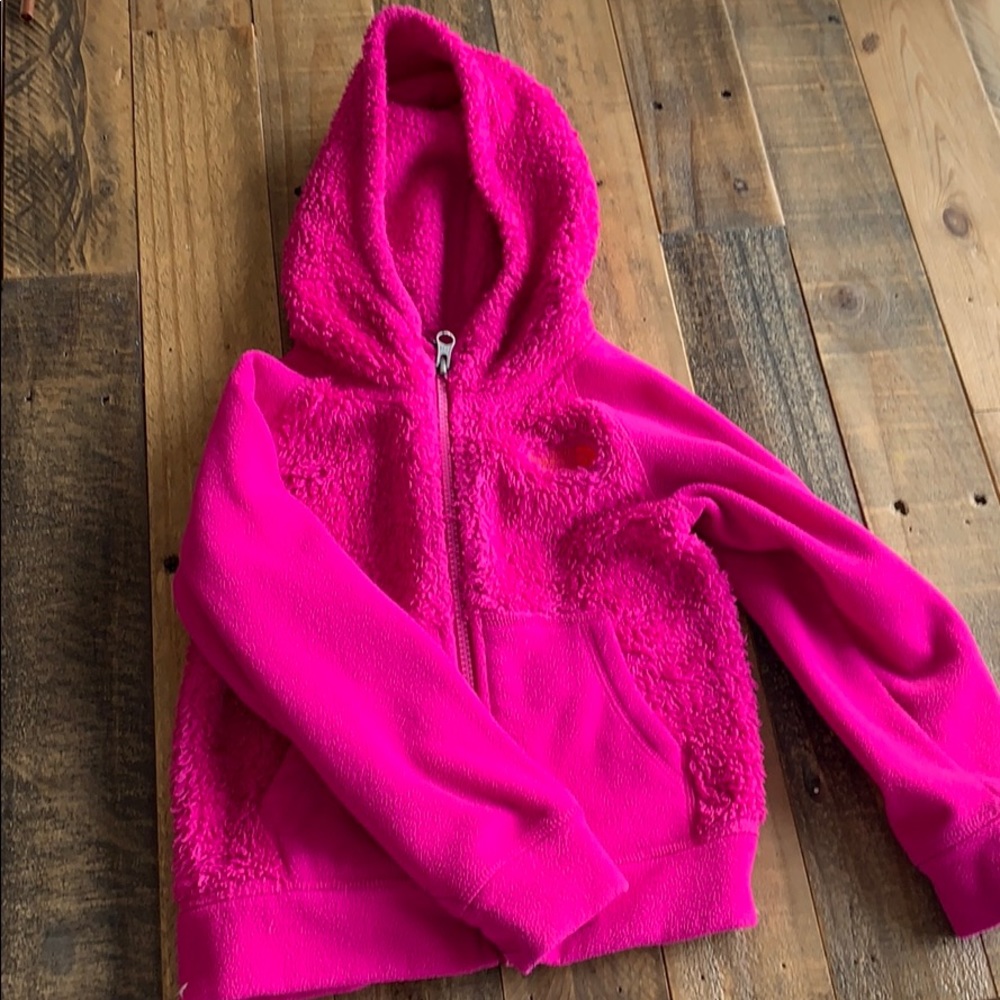 North Face fleece coat
